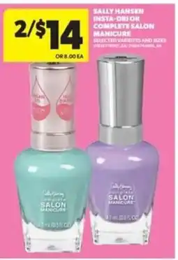 Real Canadian Superstore Sally hansen insta-dri or complete salon manicure offer
