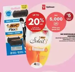 Real Canadian Superstore Bic disposable razors offer