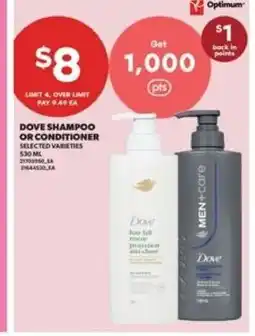 Real Canadian Superstore Dove shampoo or conditioner offer