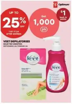Real Canadian Superstore Veet depilatories offer
