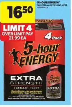 Real Canadian Superstore 5 hour energy offer