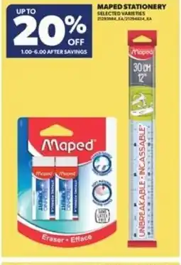 Real Canadian Superstore Maped stationery offer