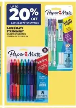Real Canadian Superstore Papermate stationery offer