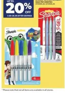Real Canadian Superstore Sharpie stationery offer