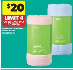 Real Canadian Superstore Everyday essentials comforters offer