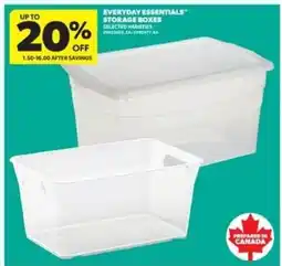 Real Canadian Superstore Everyday essentials storage boxes offer
