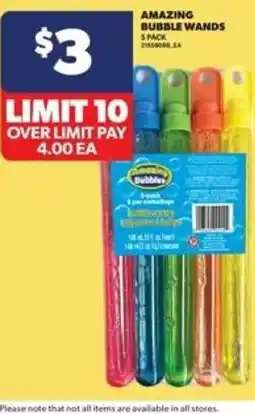 Real Canadian Superstore Amazing bubble wands offer