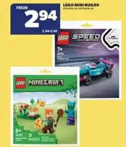 Real Canadian Superstore Lego mini builds offer