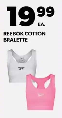 Real Canadian Superstore Reebok cotton bralette offer