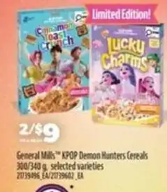 Real Canadian Superstore General Mills KPOP Demon Hunters Cereals offer