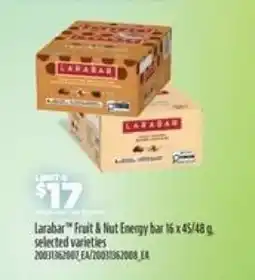 Real Canadian Superstore Larabar Fruit & Nut Energy bar offer