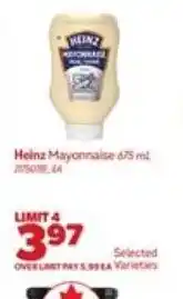 Real Canadian Superstore Heinz Mayonnaise offer