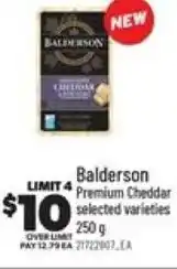 Real Canadian Superstore Balderson Premium Cheddar offer