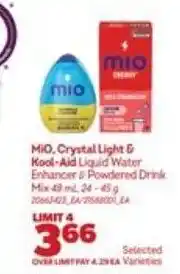 Real Canadian Superstore Mio, crystal light & kool-aid offer
