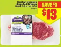 Chalo FreshCo Barakah Meadows Grass Fed Striploin Steak offer