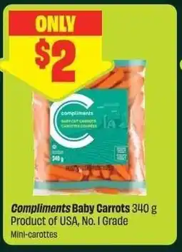 Chalo FreshCo Compliments Baby Carrots offer