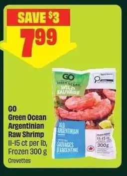 Chalo FreshCo GO Green Ocean Argentinian Raw Shrimp offer