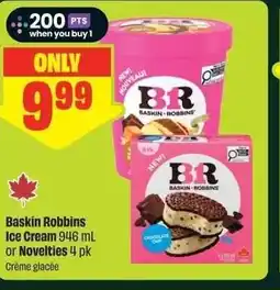 Chalo FreshCo Baskin Robbins Ice Cream or Novelties offer