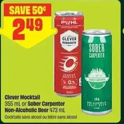Chalo FreshCo Clever Mocktail or Sober Carpenter Non-Alcoholic Beer offer