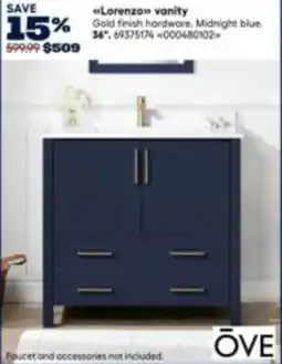 RONA Lorenzo vanity offer