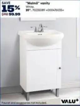 RONA Malmo vanity offer
