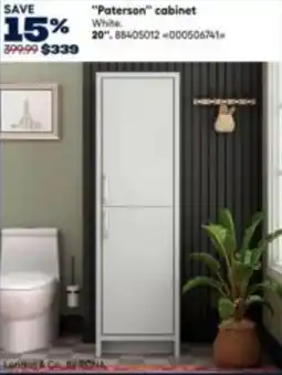 RONA Paterson cabinet offer