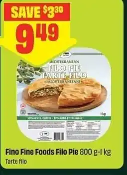 Chalo FreshCo Fino Fine Foods Filo Pie offer