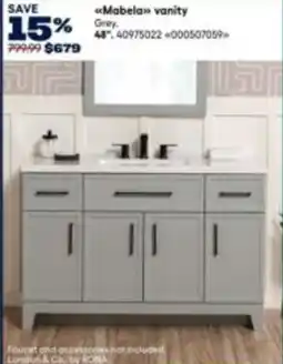 RONA Mabela vanity offer
