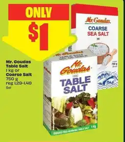 Chalo FreshCo Mr. Goudas Table Salt offer