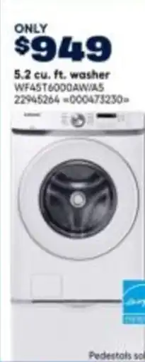 RONA Samsung washer WF45T6000AWAS offer