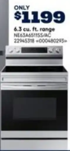RONA Samsung range NE63A6511SS/AC offer