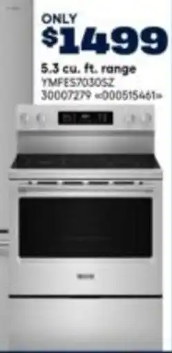 RONA Maytag range YMFES7030SZ offer