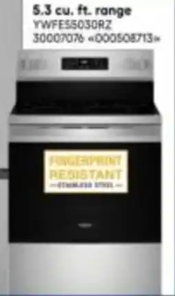 RONA Whirlpool range YWFESS030RZ offer