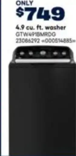 RONA Ge appliances washer GTW491BMRDG offer