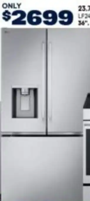 RONA LG 23.7 cu. ft. refrigerator offer