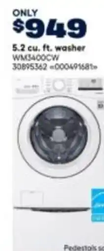 RONA 5.2 cu ft washer offer