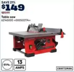 RONA Table saw offer