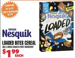 Len's Mill Stores LOADED BITES CEREAL offer