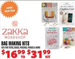 Len's Mill Stores BAG MAKING KITS offer