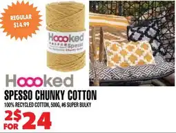 Len's Mill Stores HOOOKED SPESSO CHUNKY COTTON offer