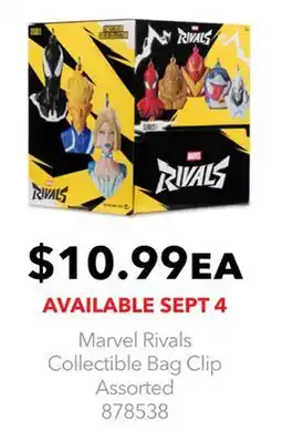 GameStop Marvel Rivals Collectible Bag Clip offer