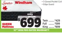 Surplus Furniture Windham Pocket Coil Queen Mattress offer