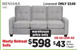 Surplus Furniture Morty Retreat Sofa offer