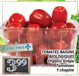 Supermarché PA TOMATES RAISINS BIOLOGIQUES | Organic Grape Tomatoes offer