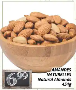 Supermarché PA AMANDES NATURELLES | Natural Almonds offer