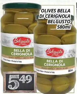 Supermarché PA OLIVES BELLA DI CERIGNOLA BELGUSTO offer