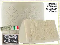 Supermarché PA FROMAGE ROMANO PECORINO | Cheese offer