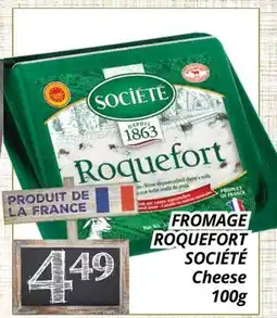 Supermarché PA FROMAGE ROQUEFORT SOCIÉTÉ | Cheese offer