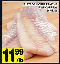 Supermarché PA FILETS DE MORUE FRAÎCHE | Fresh Code Fillets offer