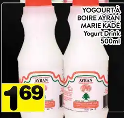 Supermarché PA YOGOURT À BOIRE AYRAN MARIE KADÉ | Yogurt Drink offer